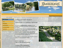 Tablet Screenshot of dammsiel.de